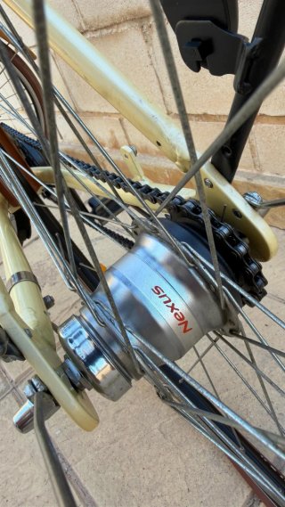 Bicicleta Paseo Holandesa Beige