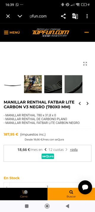 Bicicleta Specialized Montaña acepto cambios