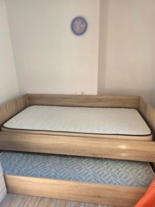 Cama Nido con 2 Colchones Madera