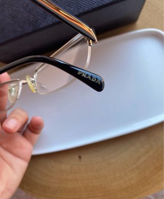 Gafas Prada Montura Metálica Nuevas