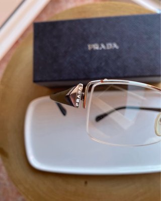 Gafas Prada Montura Metálica Nuevas