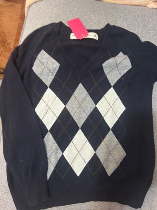 Jersey Zara Argyle Talla S