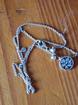 Collar Árbol de la Vida Plata o Alpaca no lo se C