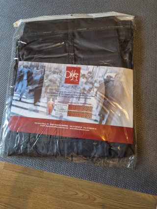 3 Pantalones de Trabajo Disvel Talla L Gris / Unid