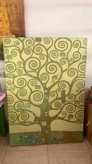 Cuadro El Árbol de la Vida Klimt