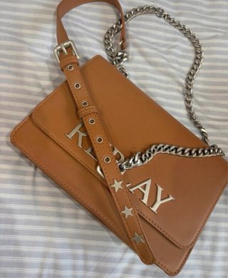Bolso Replay Marrón Pequeño-Mediano