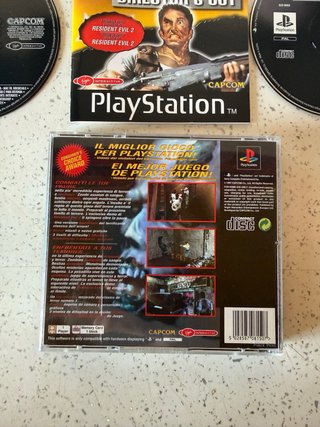 Resident Evil Director's Cut PS1 PAL 🇪🇸 España