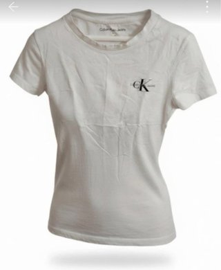 Camiseta Calvin Klein Jeans Blanca