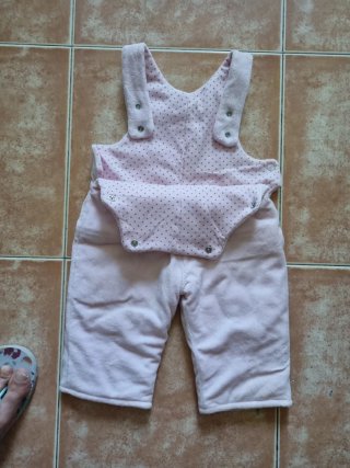 Conjunto bebé abrigo y pantalón 6 meses