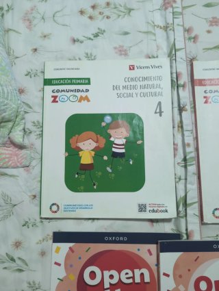 Libros de texto 4 primaria