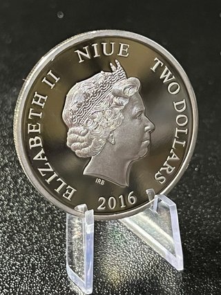 Moneda Plata Tiburón Mako Niue 2016 1oz