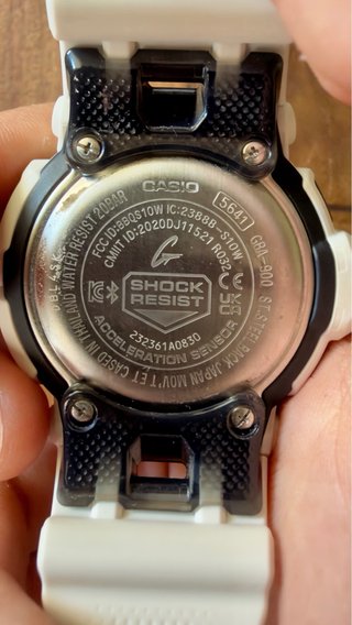 Reloj Casio G-Shock Steptracker Blanco