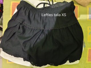 Lote 8 pantalones cortos y faldas niña/mujer.