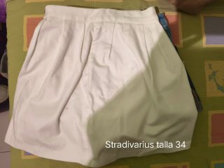 Lote 8 pantalones cortos y faldas niña/mujer.
