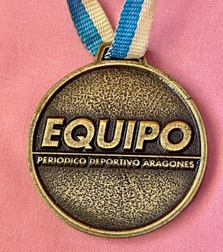 Medalla Recopa Real Zaragoza 1995