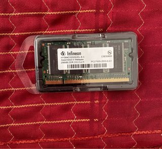 Memoria RAM Infineon 256MB PC2700 DDR