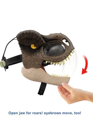 Máscara Jurassic World Dominion Interactiva