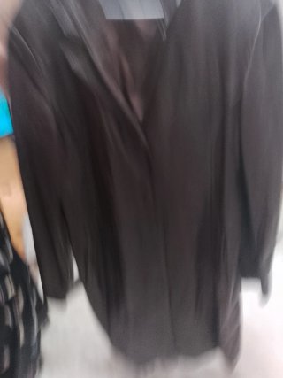 Chaqueta de piel vintage mujer