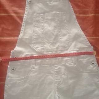 Mono corto blanco + top