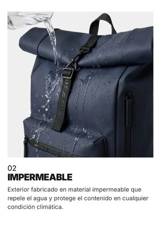 Mochila Pilatus Urban Deep Black