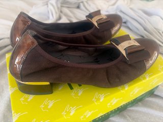 Zapatos Pitillos Marrones Talla 38