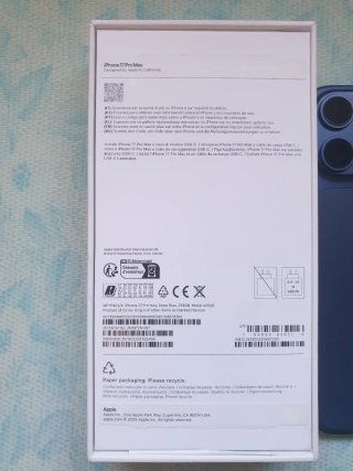 iPhone 17 Pro Max Azul  En perfecto estado