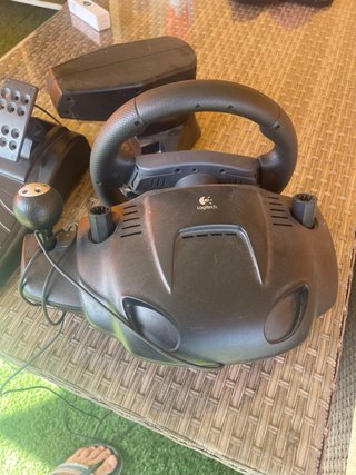 Logitech Driving Force Pro Volante PS2/PS3