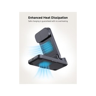 SwanScout 708S cargador inalámbrico plegable