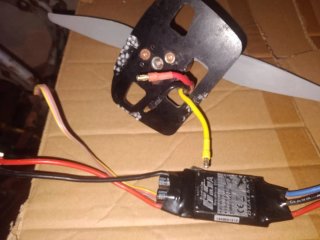 Motor y ESC para aviones