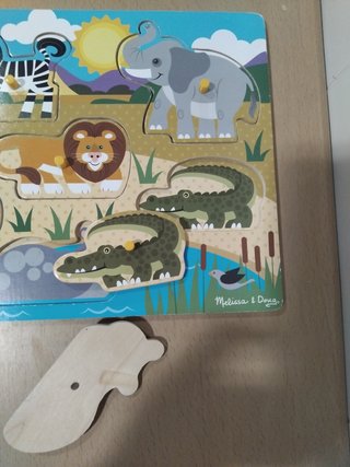 Puzzle de animales de la selva Melissa & Doug
