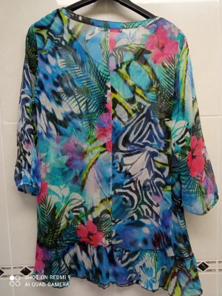 Blusa Verano Mujer Estampada Multicolor