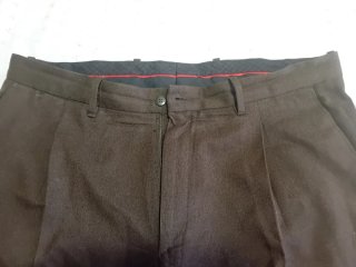 Pantalón de vestir marrón caballero