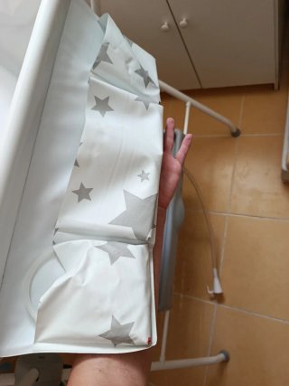 Bañera flexible Plastimyr 899 estrellas gris