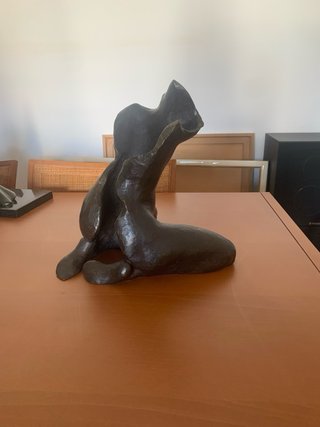 Escultura de bronce Llongueras