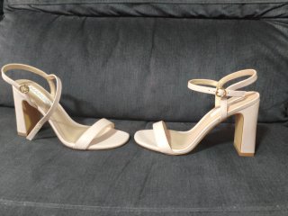 Sandalias tacón Mango Talla 39