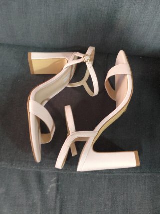 Sandalias tacón Mango Talla 39