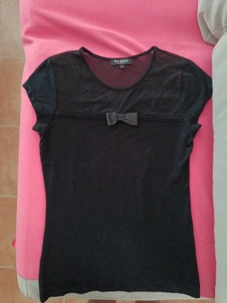 Jersey negro Morgan mujer