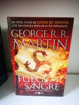 Libro Juego de Tronos, fuego y Sangre winter comin