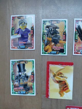 10 Cartas LEGO Ninjago 2019