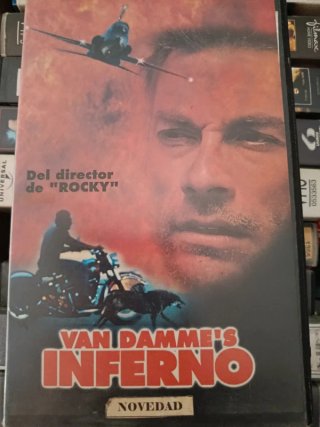 VHS Van Damme's Inferno (Español)