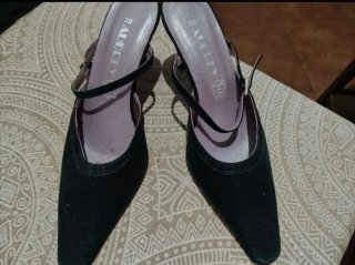 Zapatos de tacón negros Audrey talla 39