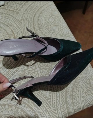 Zapatos de tacón negros Audrey talla 39