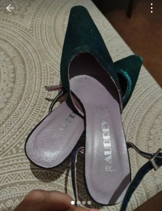 Zapatos de tacón negros Audrey talla 39