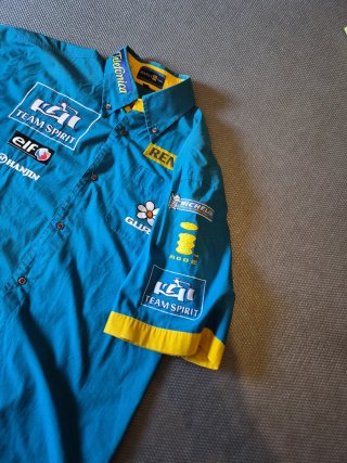 Camisa Renault F1 Team Azul y Amarillo