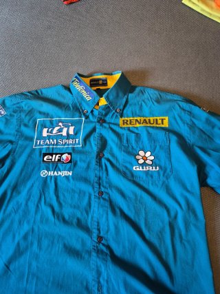 Camisa Renault F1 Team Azul y Amarillo
