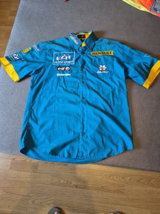 Camisa Renault F1 Team Azul y Amarillo