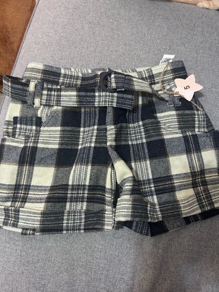 Bermudas Zara cuadros Talla 36