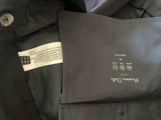 Traje máximo Dutty hombre azul marino, 99 % lana