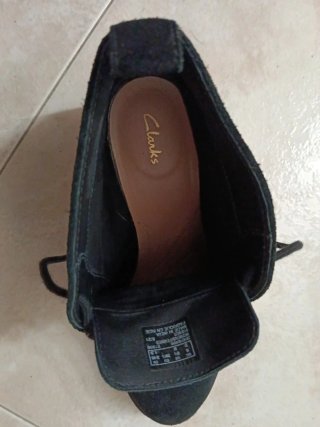Botines Clarks Negros Mujer