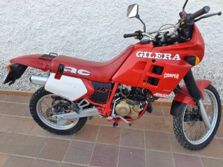 Gilera RC 125 2T Enduro Roja